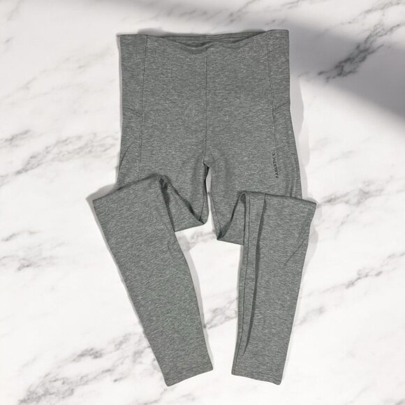 Fabletics Live-In High-Waisted Legging Size Small Classic Grey Heather Ankle - Picture 2 of 10